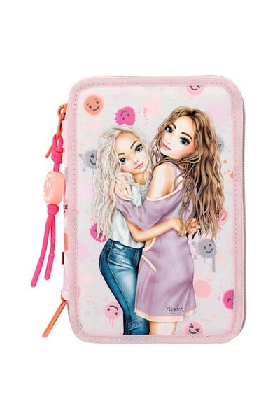 Top Model Happy Together Pencil Case Equipped With 3 Zippers