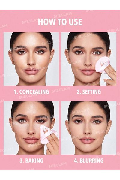 SHEGLAM بودرة جاهزة للاستخدام الفوري