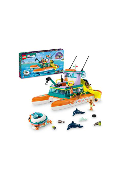 LEGO مجموعة فريندز - قارب إنقاذ بحري (41734)