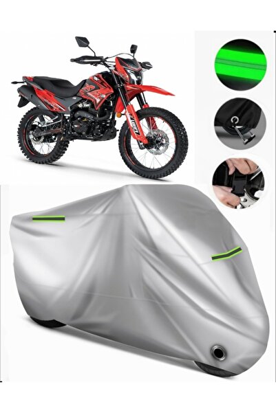 MotoEN Rks Xvr250 Rear Case Compatible Premium Motorcycle Tarpaulin (Lock Com...
