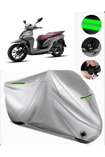 MotoEN غطاء دراجة نارية متوافق مع Sym Symphony ST 125 Premium (متوافق مع القف...