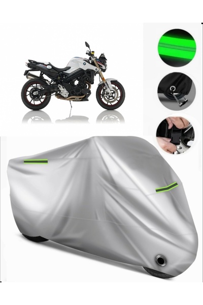 MotoEN Bmw F 800 R Compatible Motorcycle Tarpaulin Premium (Lock Compatible)-...