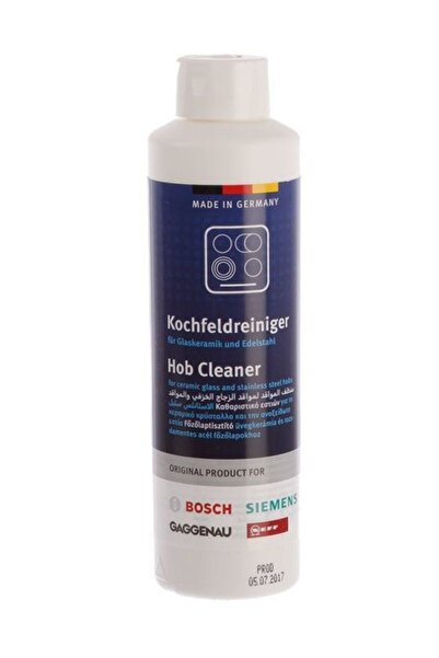 Bosch Seramik Ve Cam Ocaklar Için Temizlik Ve Bakım Kremi