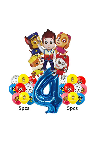 Choice مجموعة واحدة من 16 قطعة من بالونات رقائق الألومنيوم من Paw Patrol Ryde...