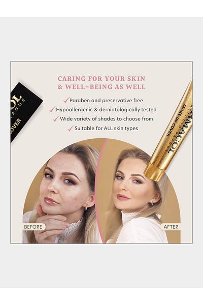 Dermacol غطاء مكياج مقاوم للماء، 207 ميني