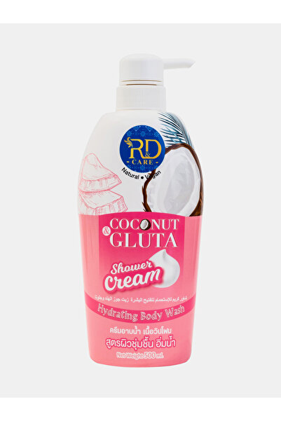 R&D CARE Coconut and Gluta Shower Cream, 500ml