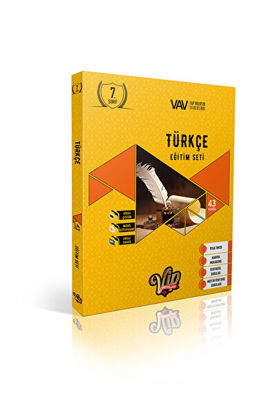 vip yayınları Vip 7. Sınıf Türkçe Eğitim Seti