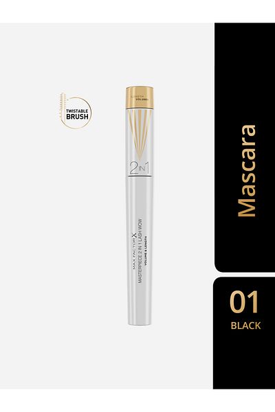 Max Factor Masterpiece 2 In 1 Lash Wow Volume Length Mascara