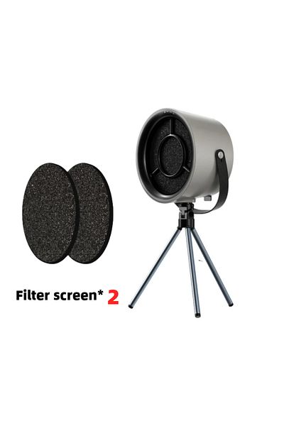Choice G07-gray-2pcs 2024 New Portable Exhaust Fan Small Kitchen Hood Extractor Barbecue USB Supply Desktop