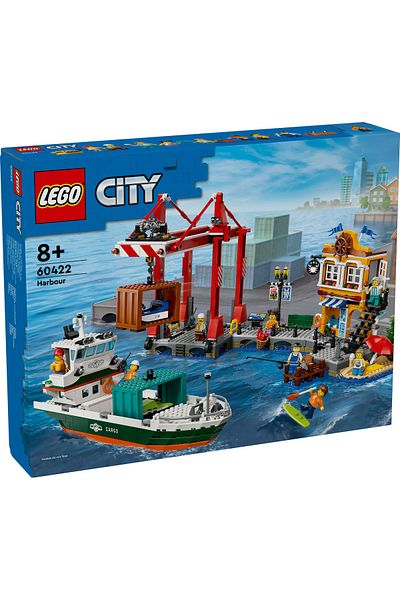 LEGO Set LEGO City - Port si nava de transport marfa (60422)