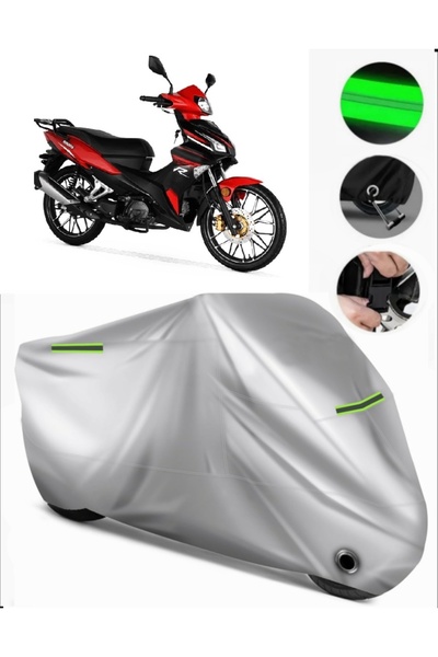 MotoEN Rks Rodos 100 متوافق مع القماش المشمع للدراجات النارية Premium (متوافق...