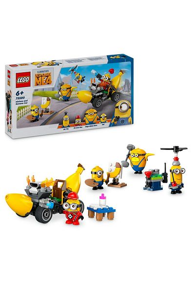 LEGO Set LEGO Minions - Minionii si masina-banana (75580)