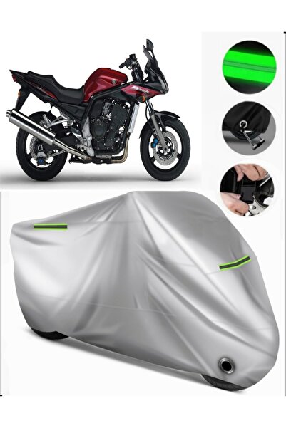 MotoEN غطاء خلفي متوافق مع Yamaha FZS1000 من القماش المشمع الفاخر للدراجات ال...