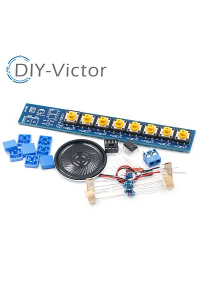 Choice 1set DIY Kit NE555 Component Electronics Electric Piano Organ Module