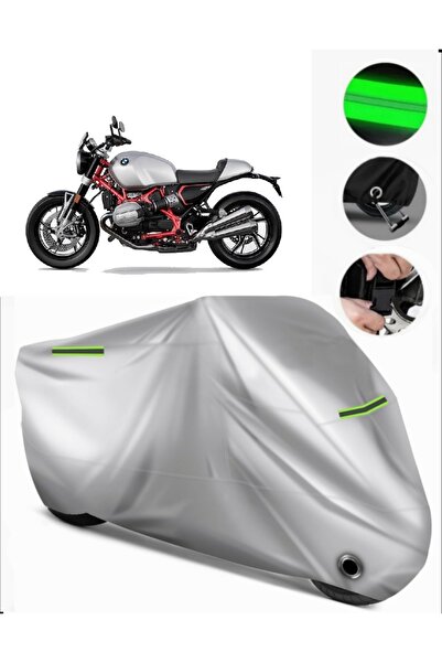 MotoEN Bmw New R 12 Ninet Rear Bag Compatible Premium Motorcycle Tarpaulin (L...