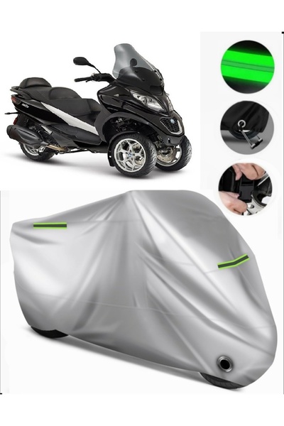 MotoEN قماش القنب الممتاز للدراجات النارية المتوافق مع Piaggio MP3 250 (متواف...