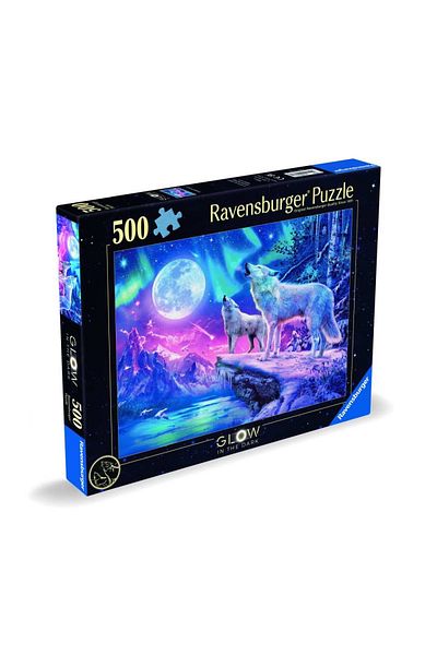 RAVENSBURGER - Puzzle the howling of wolves at dusk 500 pieces starline new design