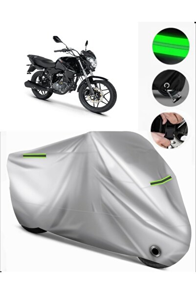 MotoEN Rks 125R Compatible Motorcycle Tarpaulin Premium (Lock Compatible)-Gray