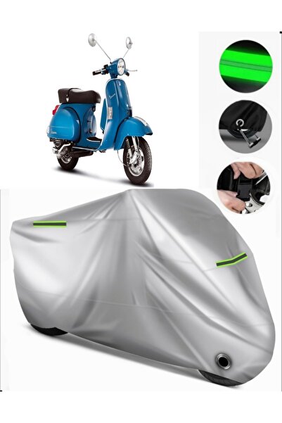MotoEN حقيبة Vespa PX 150 الخلفية المتوافقة مع القماش المشمع للدراجات النارية...