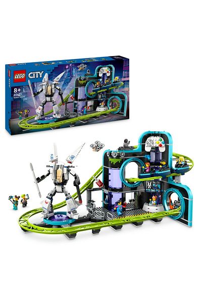 LEGO LEGO City set - Robot World Roller Coaster Park (60421)