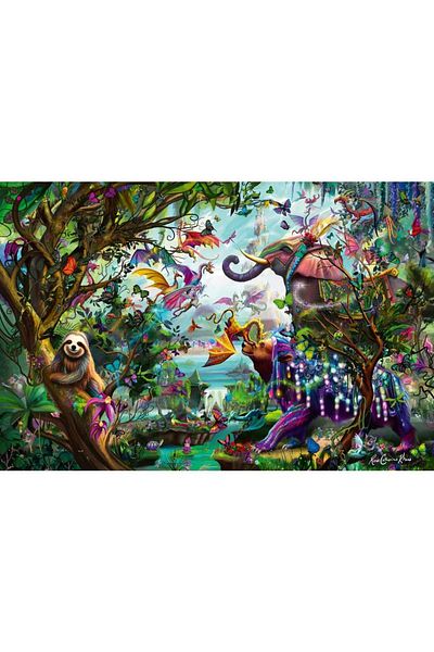 RAVENSBURGER - Puzzle animale tropicale 4000 piese