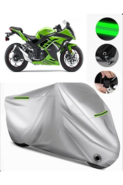 MotoEN غطاء خلفي متوافق مع Kawasaki Ninja 250R من القماش المشمع للدراجات النا...