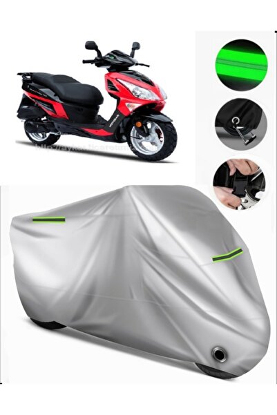 MotoEN غطاء دراجة نارية موتوران ماكسيما 150 متوافق مع القماش القطني الفاخر (م...