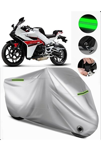 MotoEN Hyosung Gd 250 R Compatible Motorcycle Tarpaulin Premium (Lock Compati...