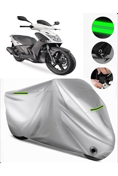 MotoEN Kymco Agility 150 Compatible Motorcycle Tarpaulin Premium (Lock Compat...