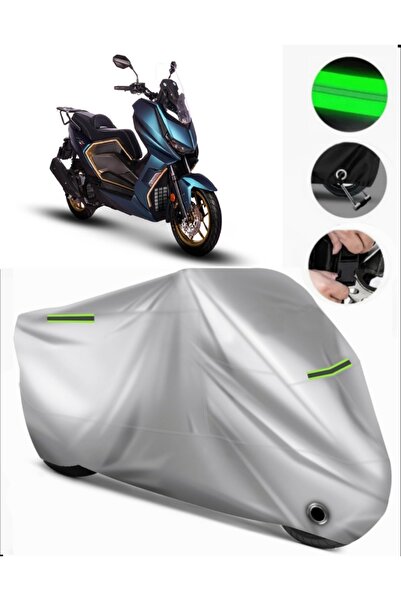 MotoEN Regal Raptor Xsuv125 Compatible Motorcycle Tarpaulin Premium (Lock Com...