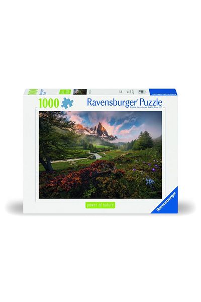 RAVENSBURGER - Puzzle peisaj vale de munte 1000 piese design nou