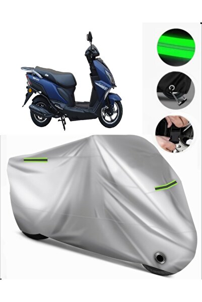 MotoEN Apachi Joy 125 Compatible Motorcycle Tarpaulin Premium (Lock Compatibl...