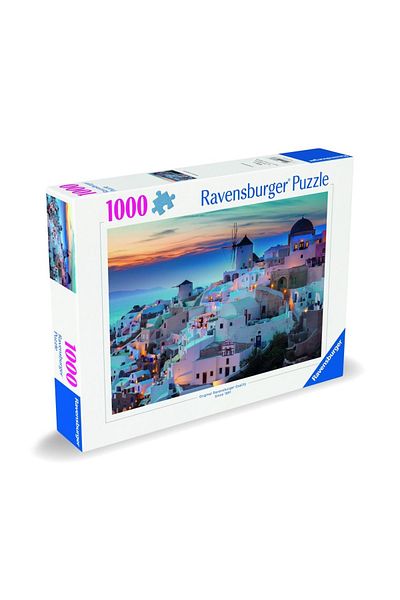 RAVENSBURGER - Night in Santorini puzzle 1000 pieces new design