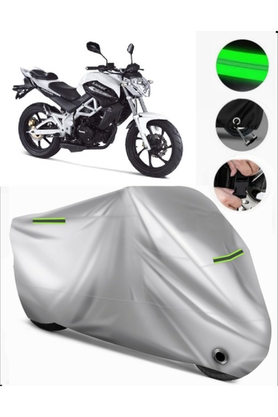 MotoEN Kanuni Phantom 180 متوافق مع القماش المشمع للدراجات النارية Premium (م...