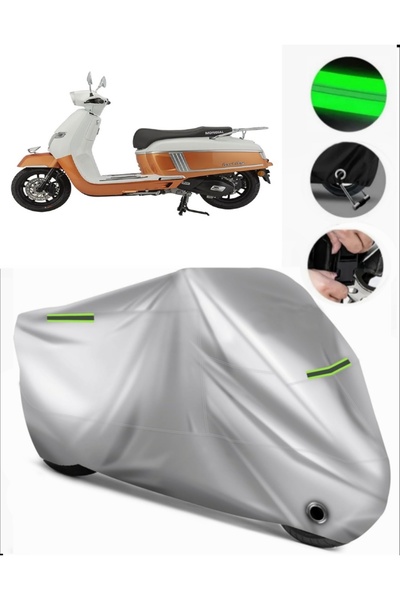 MotoEN Mondial 125 Road Boy Compatible Motorcycle Tarpaulin Premium (Lock Com...