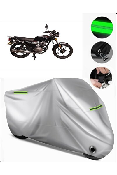 MotoEN Lifan Pony 100 Compatible Motorcycle Tarpaulin Premium (Lock Compatibl...