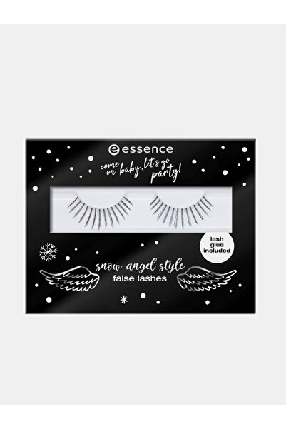 Essence تعال يا حبيبتي، لنذهب إلى الحفلة مع رموش صناعية على طراز ملاك الثلج