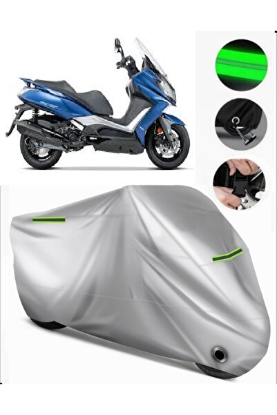 MotoEN Kymco Downtown 350I Abs Compatible Motorcycle Tarpaulin Premium (Lock ...