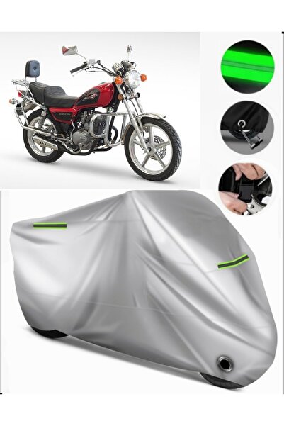 MotoEN Asian Ultra 150 Rear Bag Compatible Premium Motorcycle Tarpaulin (Lock...