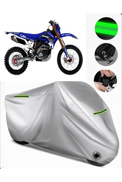 MotoEN Yamaha Wr 450 F Compatible Motorcycle Tarpaulin Premium (Lock Compatib...
