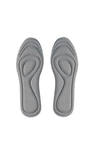 Choice 41-42 265mm GRAY Foot Acupressure Insole Men Women Soft Breathable Sports Cushion Inserts Sweat-abso