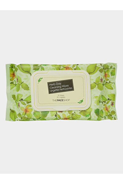 The Face Shop Herb Day Cleansing Wipes (70 Wipes)