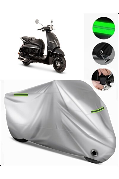 MotoEN Peugeot Django 150 Compatible Motorcycle Tarpaulin Premium (Lock Compa...