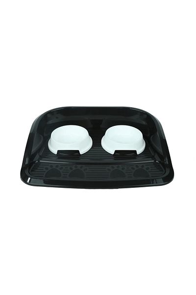 Pribor Cat & Dog Food Container with Lid (2 Pcs 300 ml)