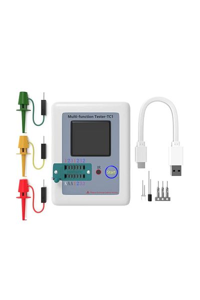 Choice LCR-TC1 LCR TC1 1.8 Inch TFT LCD Display Multimeter Transistor Tester Diode Triode Capacitor Resisto