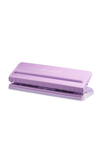 Aibecy A Adjustable 6-Hole Desktop Punch Puncher for A4 A5 A6 B7 Dairy Planner Organizer Six Ring Binder w.