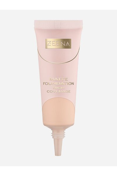 ZEENA Matte Foundation High Coverage 010