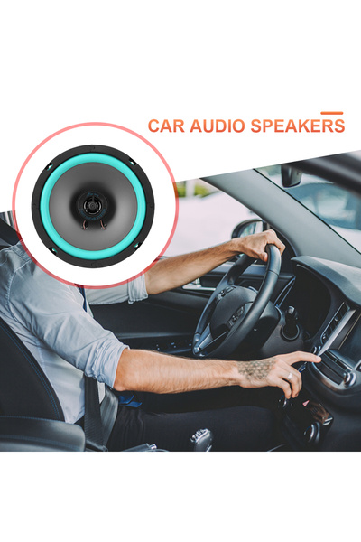 APWIKOGER 4 بوصة 1 قطعة 4/5/6 بوصة مكبرات صوت للسيارة 160 واط هاي فاي متحد المحور مضخم صوت عالمي صوت السيارات الموسيقى كامل