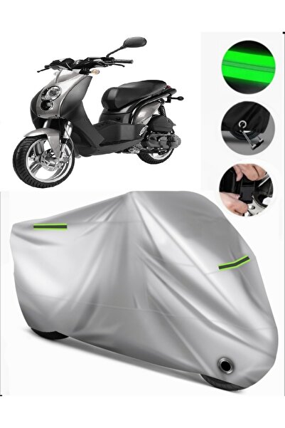 MotoEN Peugeot Ludix 50 Compatible Motorcycle Tarpaulin Premium (Lock Compati...