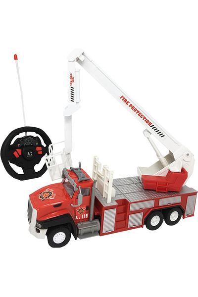 Salamandra Fire Truck's toy with remote control, lights and sounds